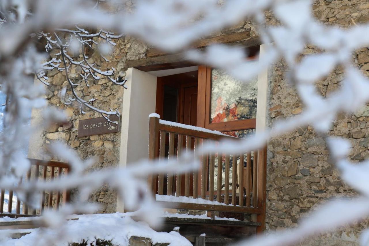 Chambres D'Hotes Les Peschiers Chateauroux-les-Alpes Bagian luar foto